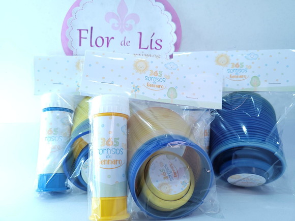 Kit Divertido 365 Sorrisos Raio de Sol com Mola Bolha e Ioiô