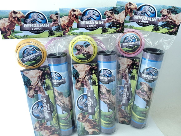 Kit Diversão Dinossauros Pega Varetas e Ioiô Lembrancinha