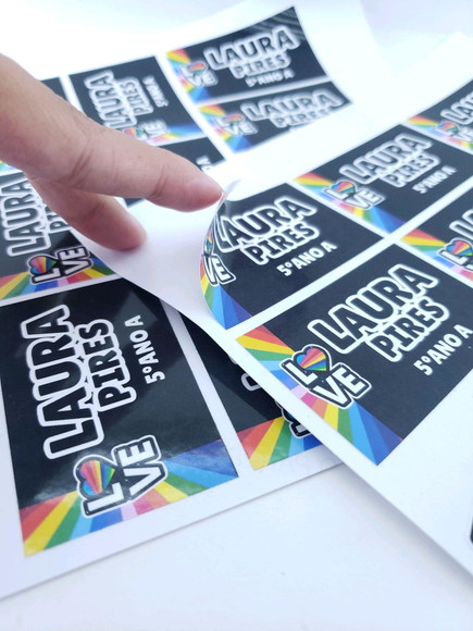 Etiqueta Escolar para Caderno Now United - Imagem 3