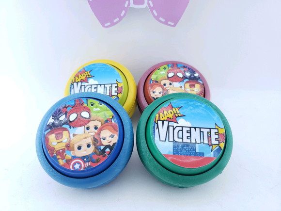 Ioiô Personalizado Heróis Menino - Imagem 4