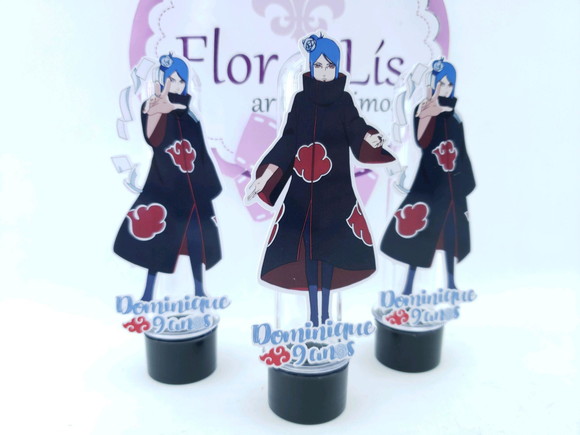 Tubete Konan Akatsuki 3d Personagens