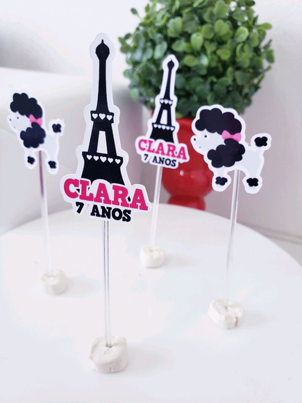 Toppers Docinhos Paris