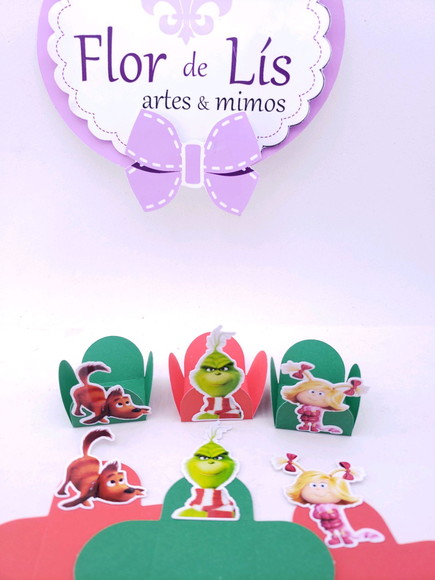 Forminha Doces - Grinch 20 Unid