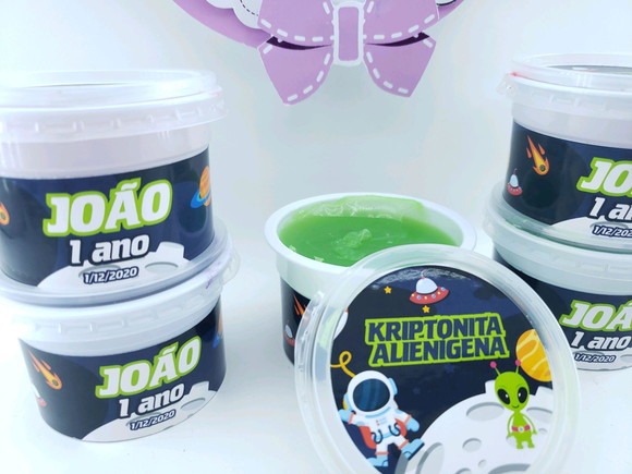 Geleca Personalizada Astronauta Alienígenas