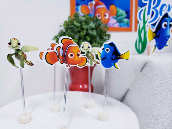 Toppers Docinhos Procurando Nemo