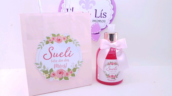 Sabonete Líquido 300ml com Sacola Dia das Mães
