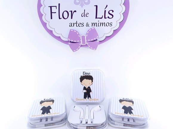 Fone de Ouvido Pajen Daminha Casamento