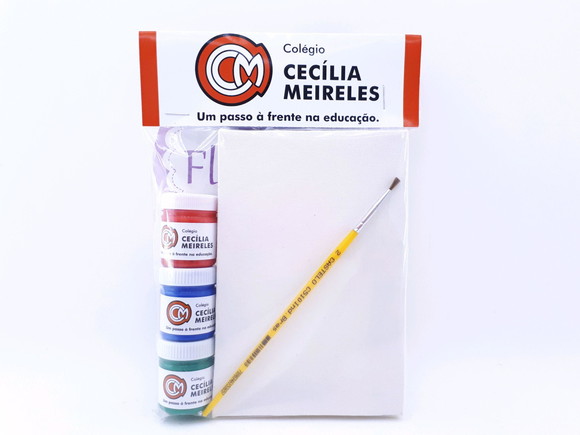 Kit Pintura Lembrancinha Brinde Escolar Corporativo
