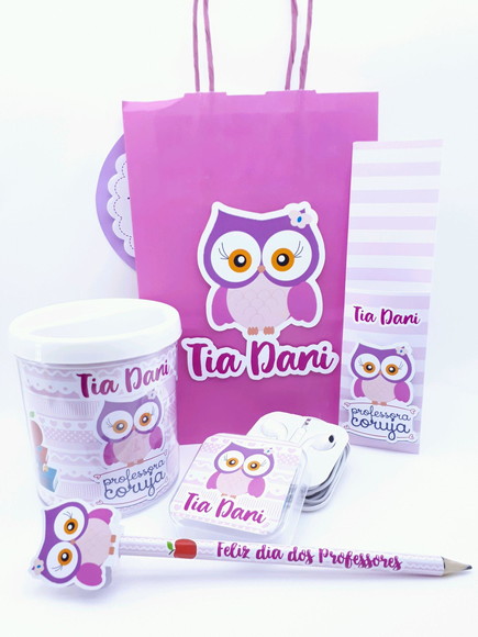 Kit Personalizado Presente Dia dos Professores