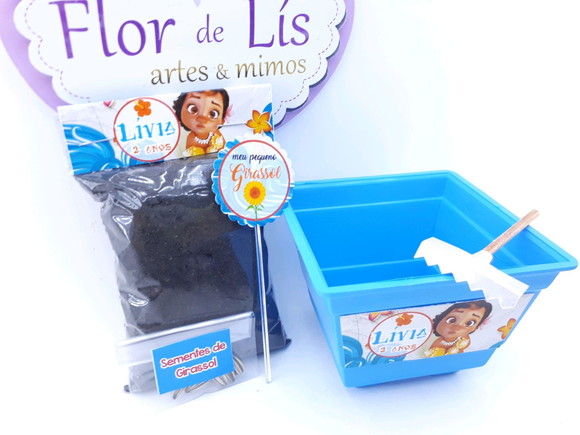 Kit Jardim Plantação Moana Baby