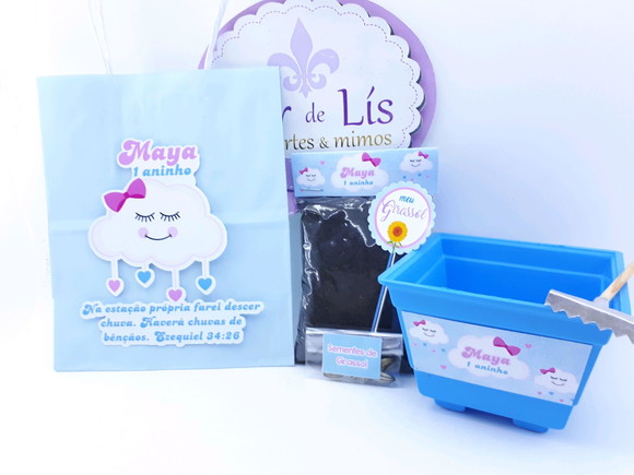Kit Plantação com Sacola Chuva de Benção