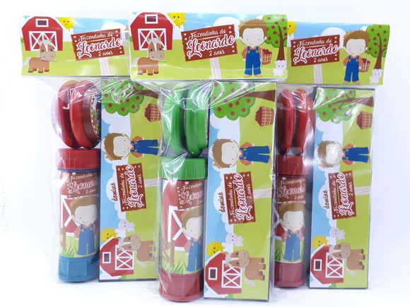 Kit Diversão Fazendinha Lembrancinha