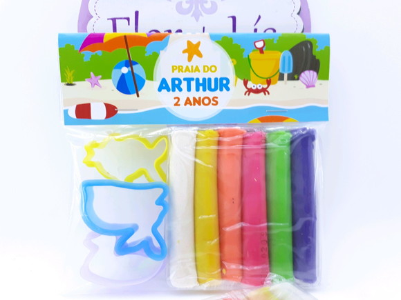 Massinha Personalizada Praia Cortadores