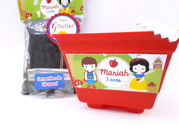 Kit Jardinagem Branca de Neve