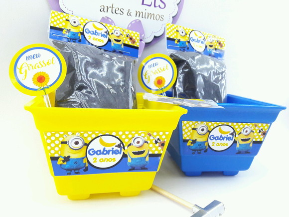 Kit Ecológico Plantação Minions