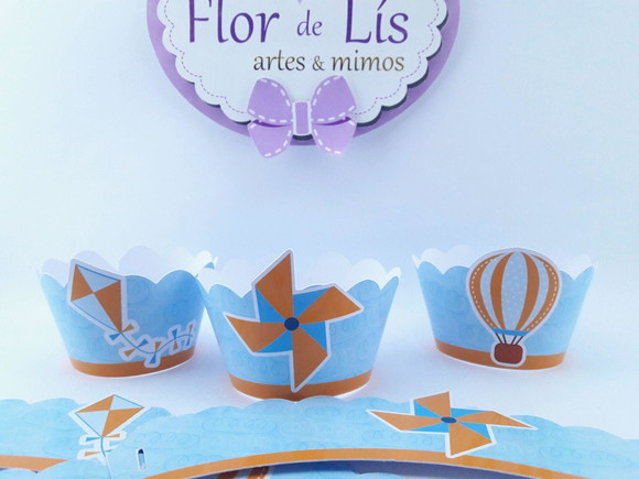 Wrapper Mini (saia Cupcake) Pipas