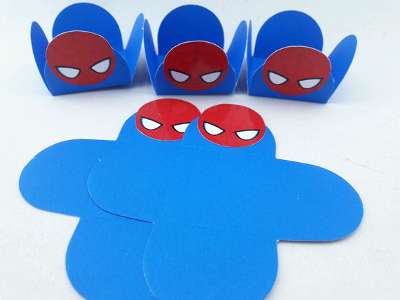 Forminha Doces - Homem Aranha 20 Unid.