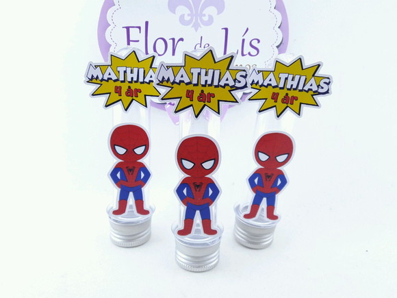 Tubete Homem Aranha 3d