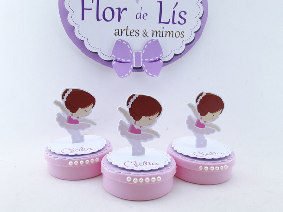 Latinha 3d Bailarina