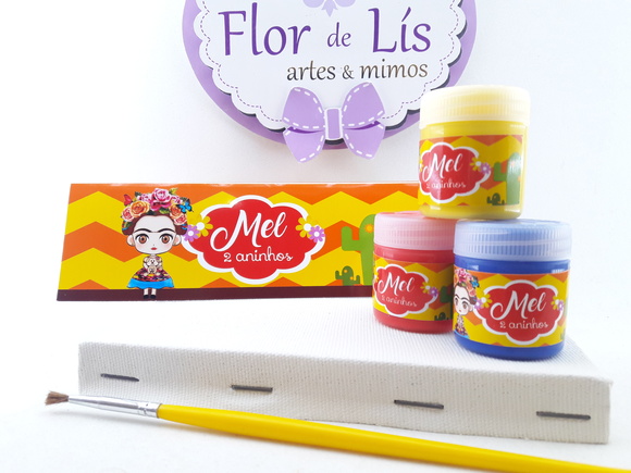 Kit Pintura Frida Kahlo - Imagem 3