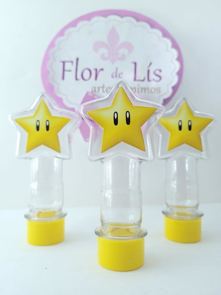 Tubete Estrela e Moeda Super Game