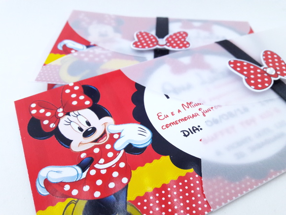 Convite Minnie