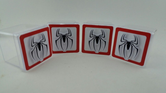 Caixinha Acrílica Homem Aranha 4cm