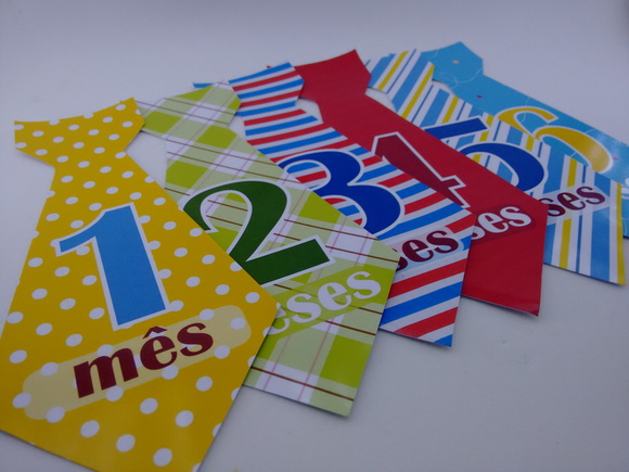 Kit Adesivos Body 12 Meses