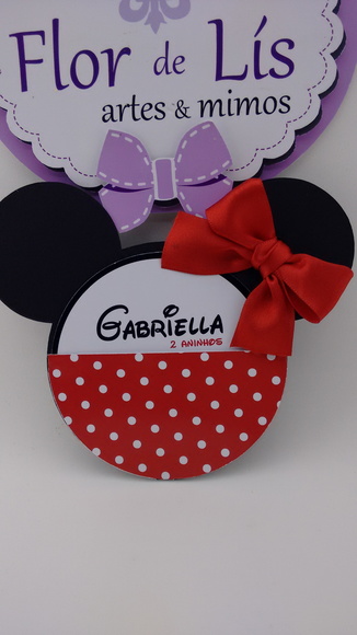 Convite Minnie Luxo (s/ Tag)
