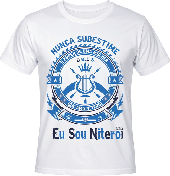 Camiseta Carnaval Eu Sou Niterói Samba