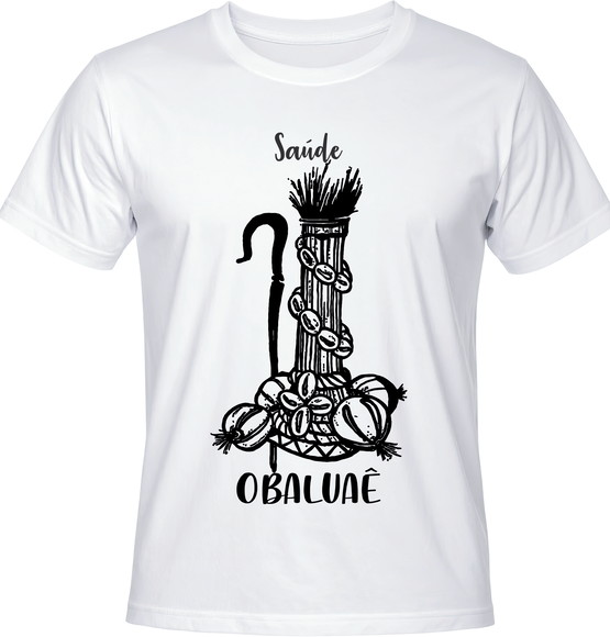 Camiseta Obaluaê Axé, Cura e Proteção