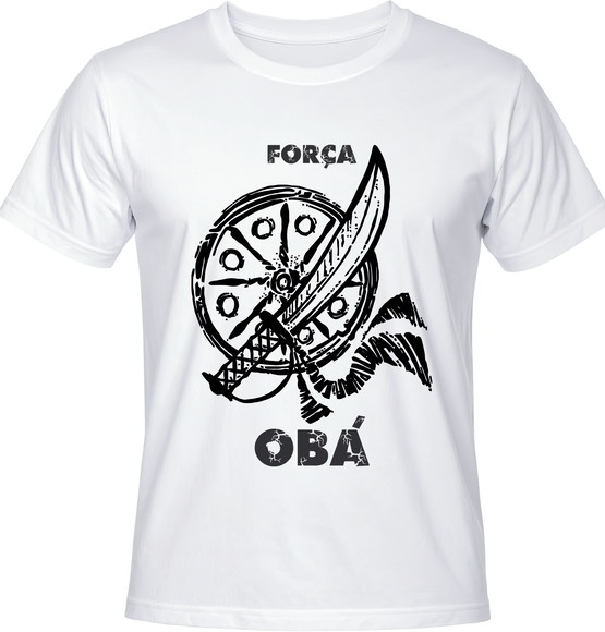 Camiseta Orixá Obá Força e Proteção