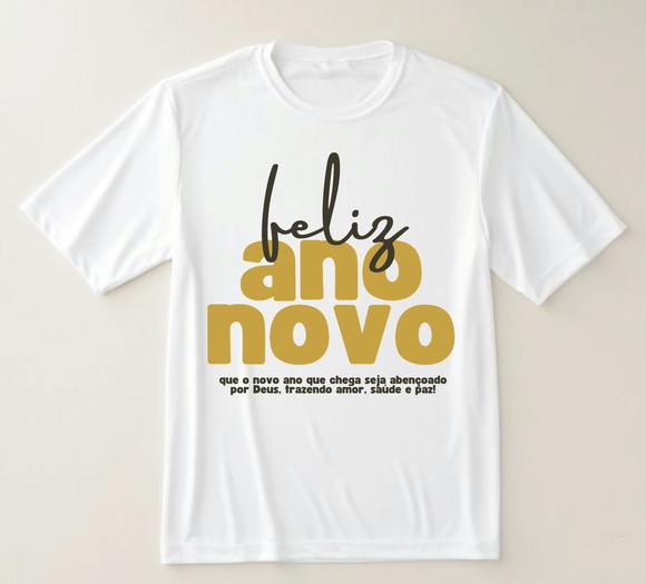 Camiseta Feliz Ano Novo