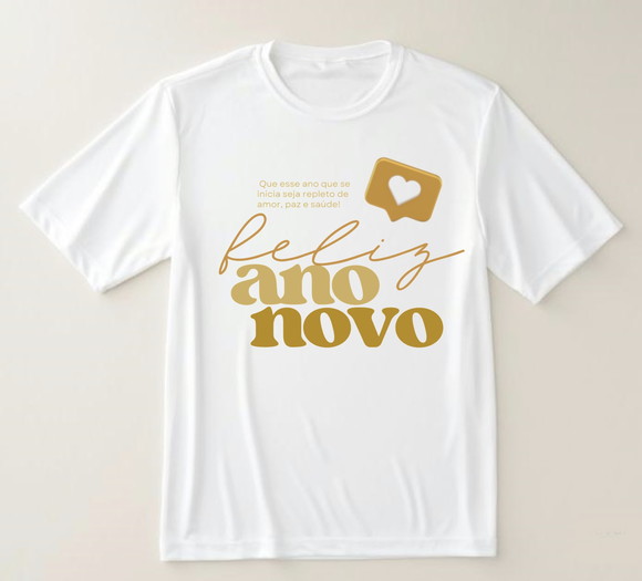 Camiseta Feliz Ano Novo