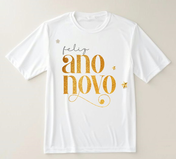 Camiseta Feliz Ano Novo