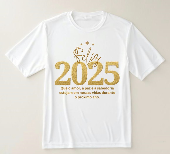 Camiseta Feliz 2025