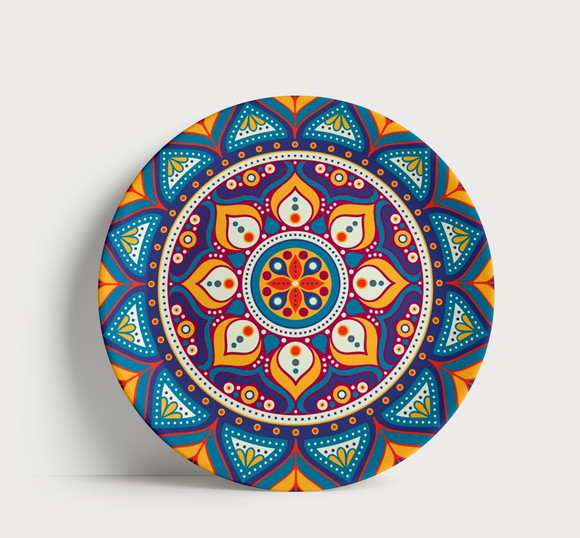 Prato Decorativo Mandala