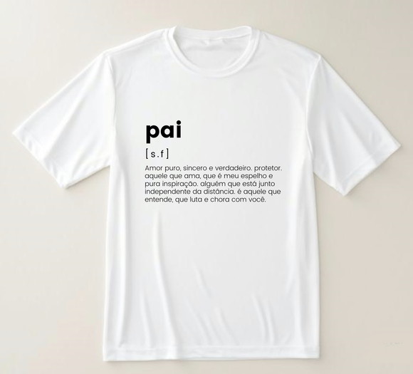 Camiseta Significado Pai