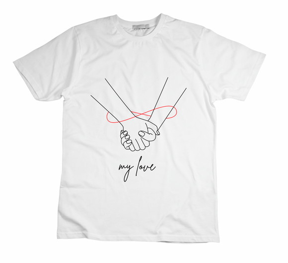 Camiseta My Love Minimalista