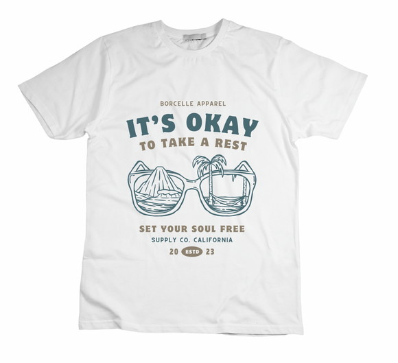 Camiseta Esportiva Califórnia Its Okay