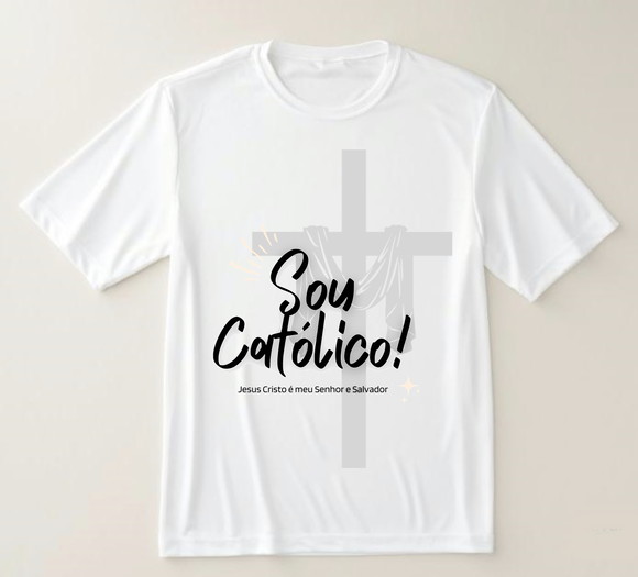 Camiseta Sou Católico