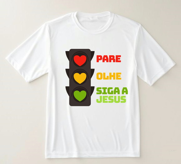 Camiseta Religiosa Siga Jesus