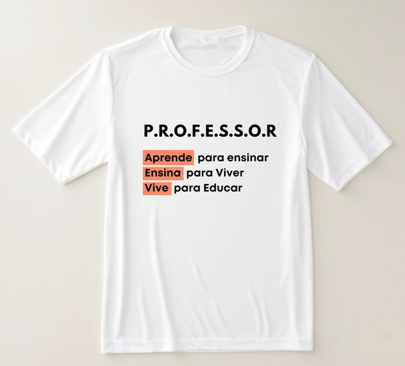Camiseta Professor