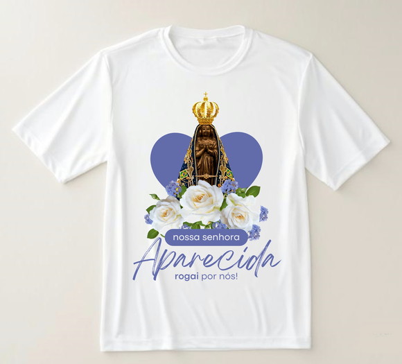 Camiseta Religiosa Nossa Senhora Aparecida