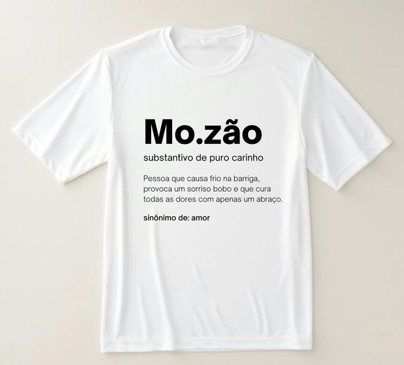 Camiseta Significado Mozão