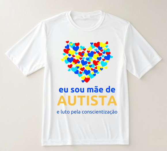 Camiseta Eu Sou Mãe de Autista