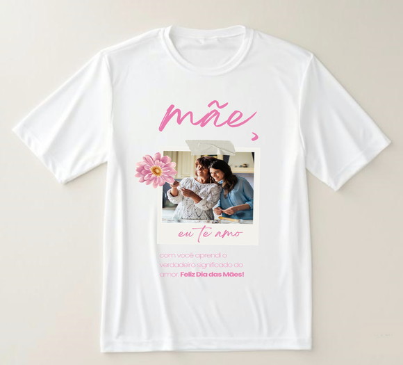 Camiseta Mãe Personalizada com Foto