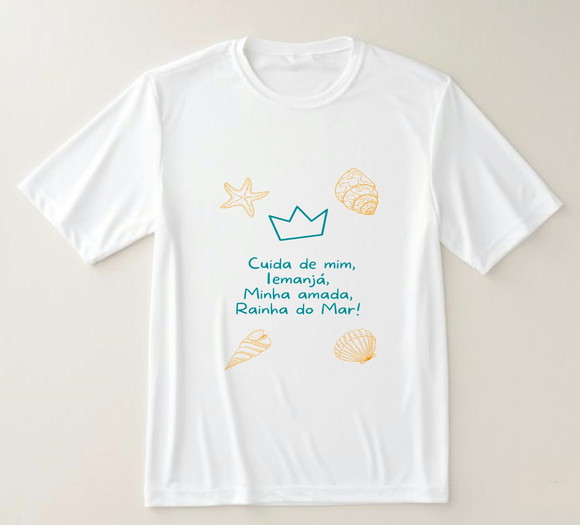 Camiseta Religiosa Iemanjá