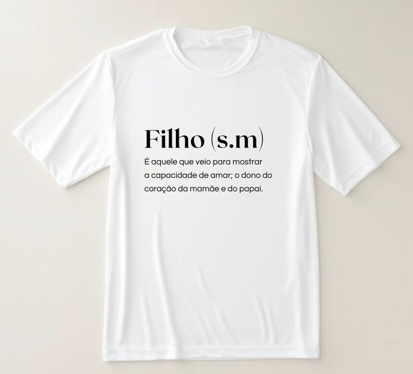Camiseta Significado Filho