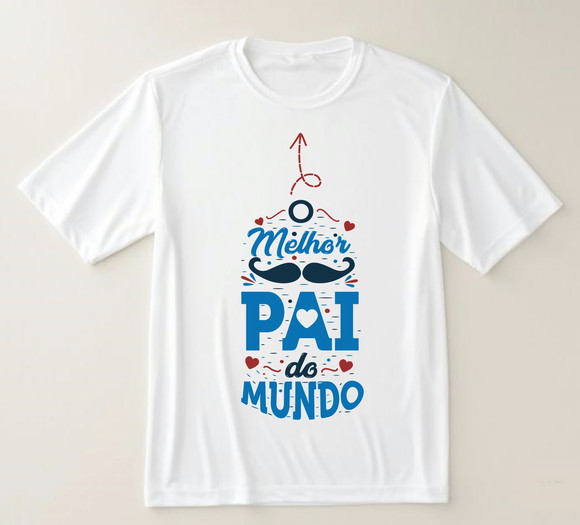Camiseta o Melhor Pai do Mundo
